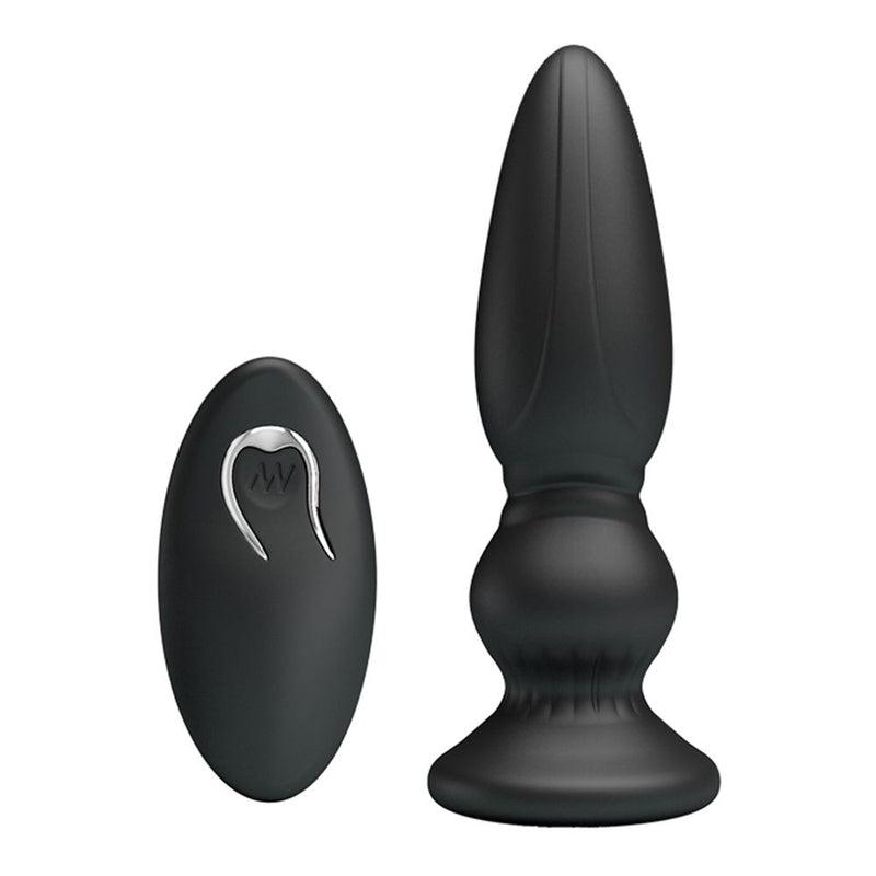 Mr. Play Vibrerende oplaadbare anaal plug Met Afstandsbediening - buttplug Extra-Erotiekvoordeel.nl