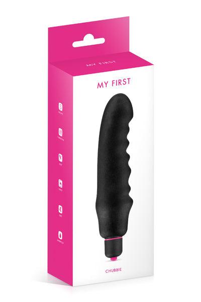My First - Chubbie Vibrator - Zwart-Laced-up.nl
