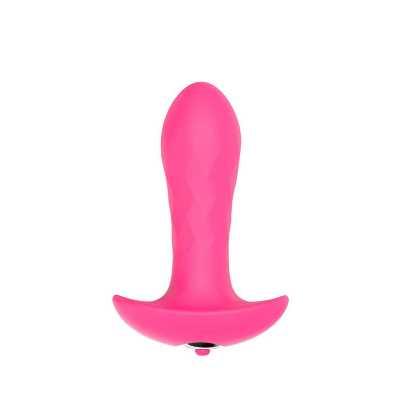 My First - Hush Budget Vibrerende Buttplug - Roze-Laced-up.nl