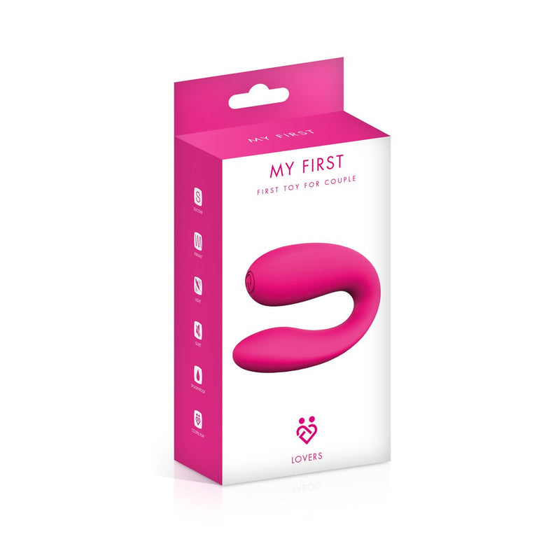 My First - Lovers Budget Couple Vibrator - Roze-Laced-up.nl