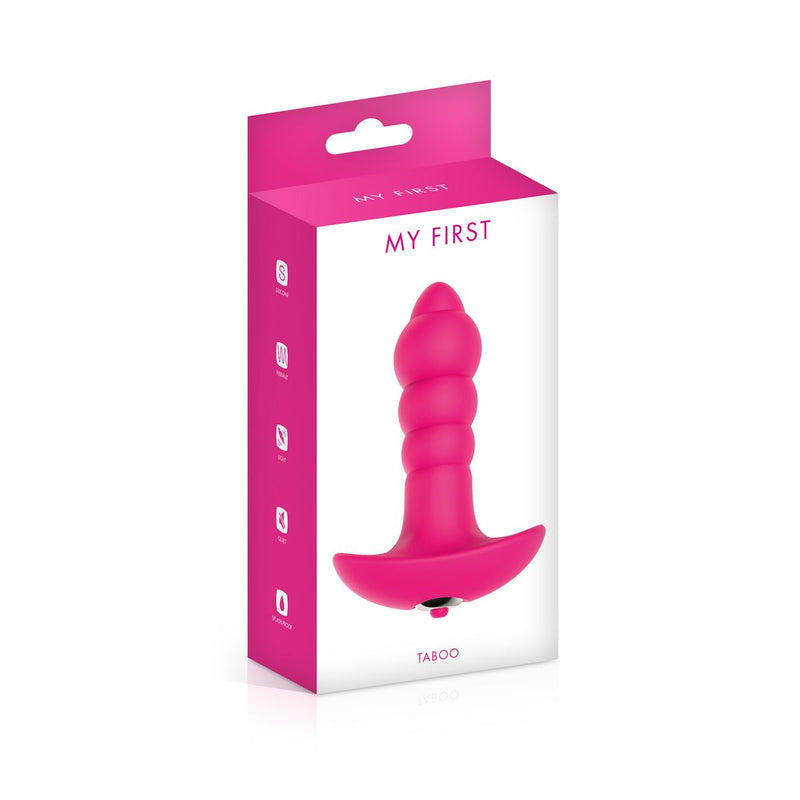 My First - Taboo Budget Vibrerende Buttplug - Roze-Laced-up.nl