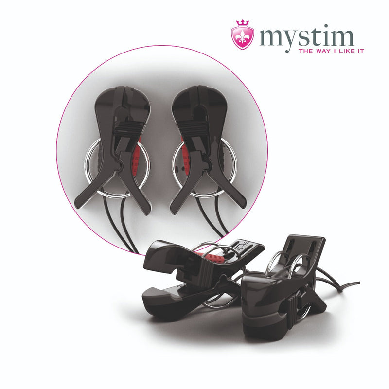 Mystim - Electrosex - Barry Bite Tepelklemmen - 2 Stuks-Laced-up.nl