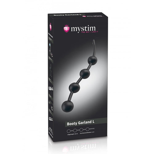 Mystim - Electrosex - Booty Garland - Anaal Kralen - Large-Laced-up.nl