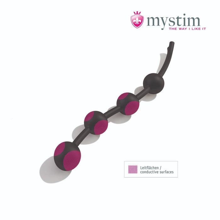 Mystim - Electrosex - Booty Garland - Anaal Kralen - Large-Laced-up.nl