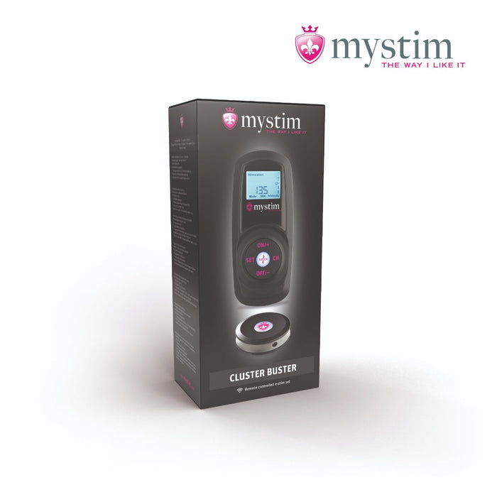 Mystim - Electrosex - Cluster Buster Wireless E-stim Device Starterkit-Laced-up.nl