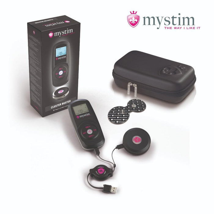 Mystim - Electrosex - Cluster Buster Wireless E-stim Device Starterkit-Laced-up.nl