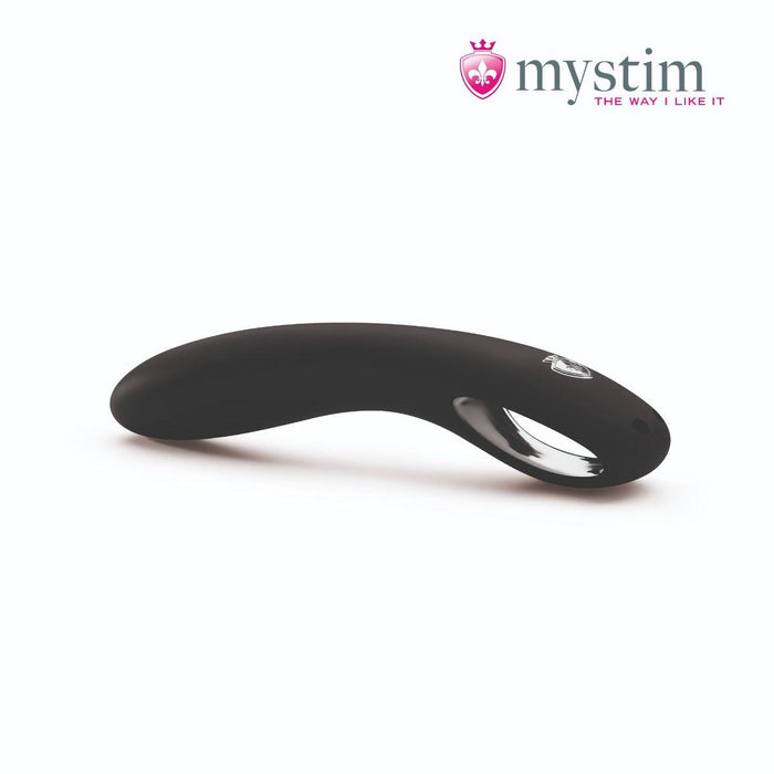 Mystim - Electrosex - Current Conrad - E-stim Dildo - Zwart-Laced-up.nl