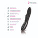 Mystim - Electrosex - Daring Danny - E-Stim Vibrator - Black Edition - Zwart-Laced-up.nl