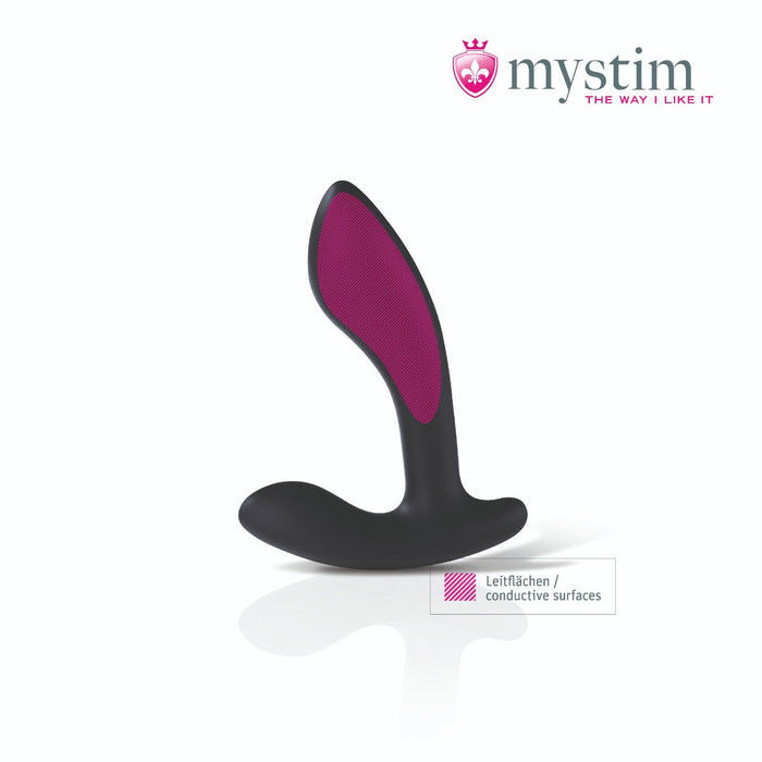 Mystim - Electrosex - Flexing Flavio - E-stim Prostate Stimulator - Black-Laced-up.nl