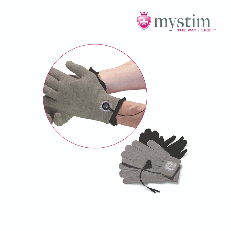 Mystim - Electrosex - Magic Gloves - E-stim Gloves-Laced-up.nl
