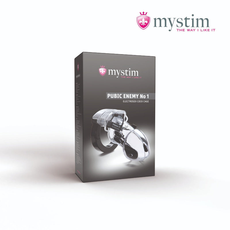 Mystim - Electrosex - Pubic Enemy No 1 Electro Cock Cage-Laced-up.nl