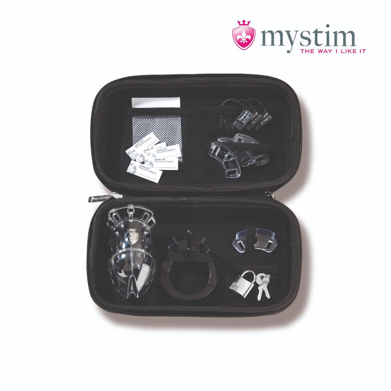 Mystim - Electrosex - Pubic Enemy No 1 Electro Cock Cage-Laced-up.nl