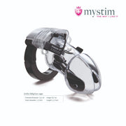 Mystim - Electrosex - Pubic Enemy No 1 Electro Cock Cage-Laced-up.nl