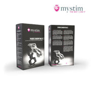 Mystim - Electrosex - Pubic Enemy No 3 Electro Cock Cage With Ball Squeezer-Laced-up.nl