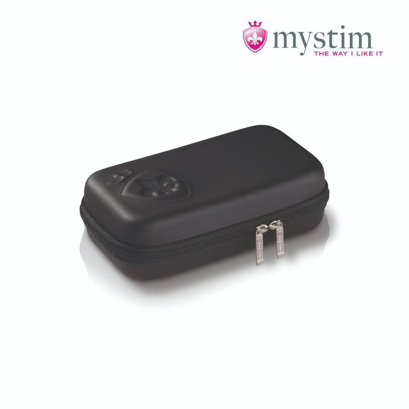 Mystim - Electrosex - Pubic Enemy No 3 Electro Cock Cage With Ball Squeezer-Laced-up.nl