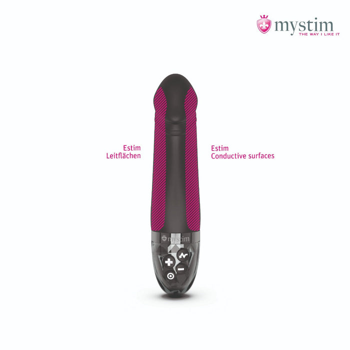 Mystim - Electrosex - Real Deal Neal - E-stim Vibrator - Black-Laced-up.nl