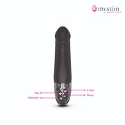Mystim - Electrosex - Real Deal Neal - E-stim Vibrator - Black-Laced-up.nl