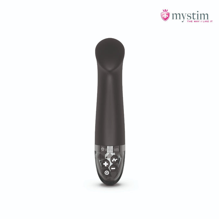 Mystim - Electrosex - Right On Ron - E-stim Vibrator - Black-Laced-up.nl