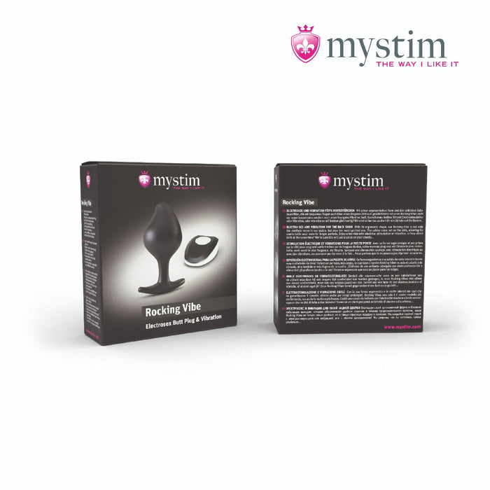 Mystim - Electrosex - Rocking Vibe - Vibrating Electro Plug-Laced-up.nl