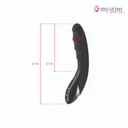 Mystim - Electrosex - Sizzling Simon - E-stim Vibrator - Black-Laced-up.nl