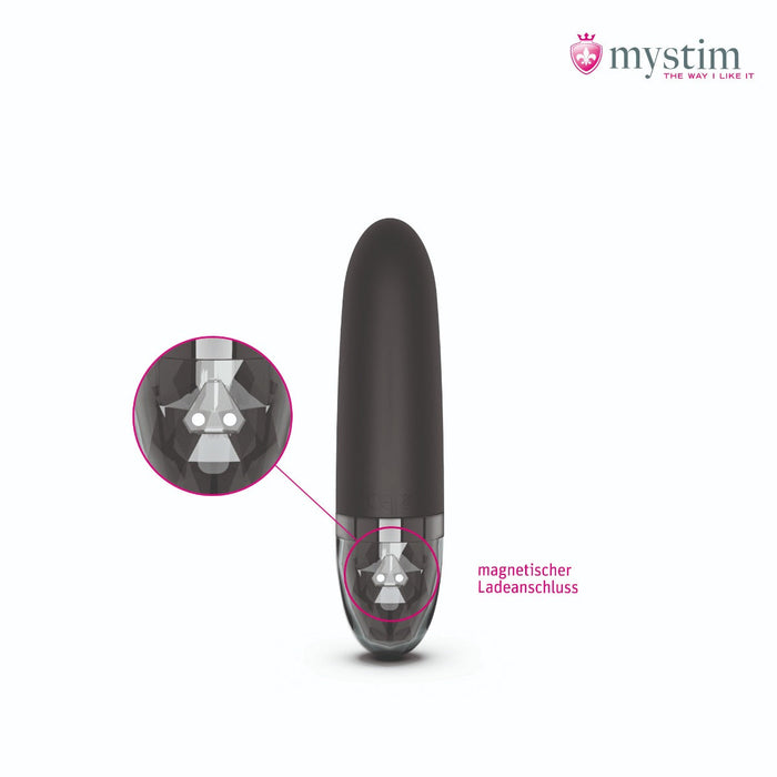 Mystim - Electrosex - Sleak Freak - E-stim Vibrator - Zwart-Laced-up.nl