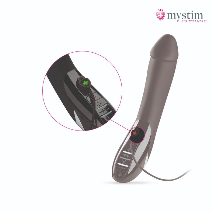 Mystim - Electrosex - Tickling Truman - E-stim Vibrator - Black-Laced-up.nl