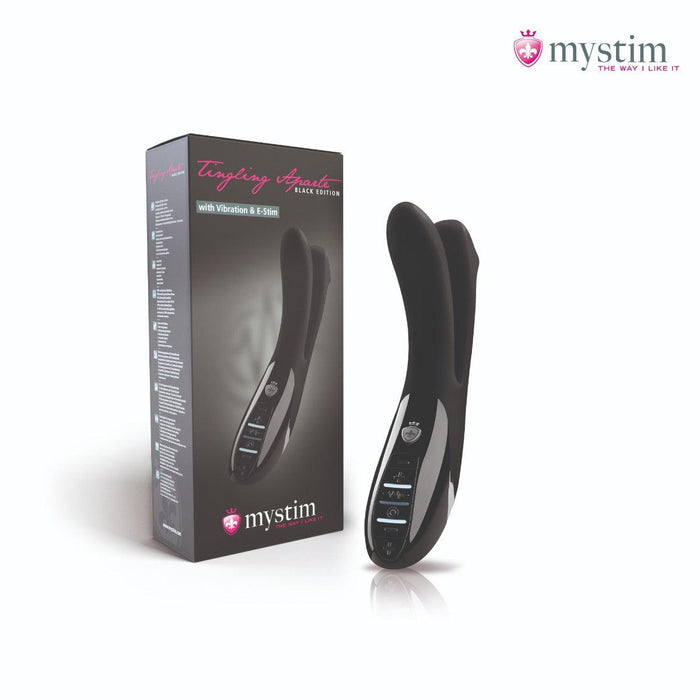 Mystim - Electrosex - Tingling Aparte - E-stim Vibrator - Black-Laced-up.nl