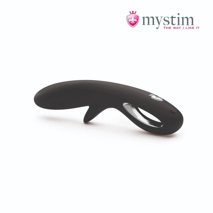 Mystim - Electrosex - Tingly Timmy - E-Stim Dildo - Black-Laced-up.nl