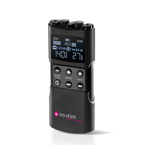 Mystim Tension Lover 2 – Elektrosex Powerbox met 2 kanalen en 7 programma’s-Erotiekvoordeel.nl