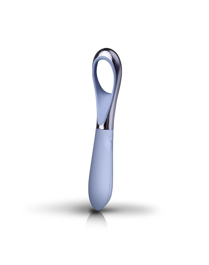 NIYA 3 - Vinger Vibrator - Lichtblauw-Erotiekvoordeel.nl