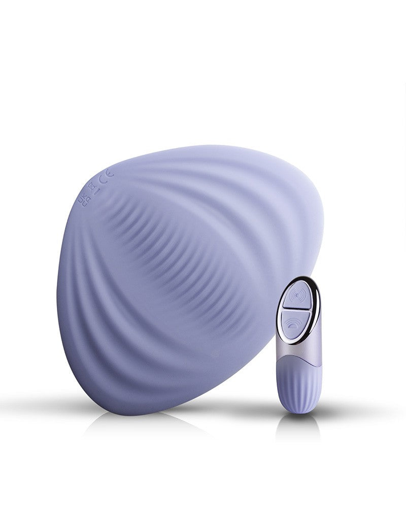 NIYA 5 - Multifunctionele Unisex Vibrator met Afstandsbediening - Lichtblauw-Laced-up.nl