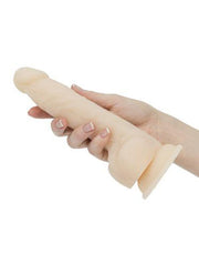Naked Addiction - Dubbellaags Siliconen Dildo Met Zuignap Met Incredifeel Technologie 21.5 cm-Laced-up.nl