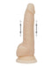 Naked Addiction - Stotende Dildo Met Zuignap En Afstandsbediening - Dubbellaags Siliconen - 18 cm-Erotiekvoordeel.nl