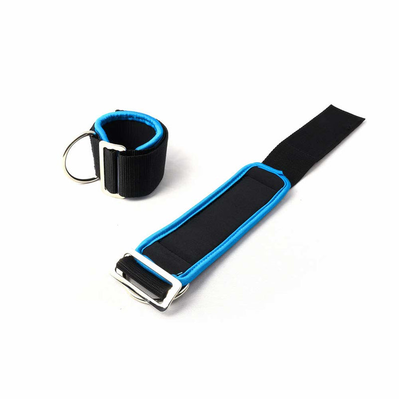 665 - Universele Boeien met Klittenband - Neopreen - Zwart/Blauw-Laced-up.nl