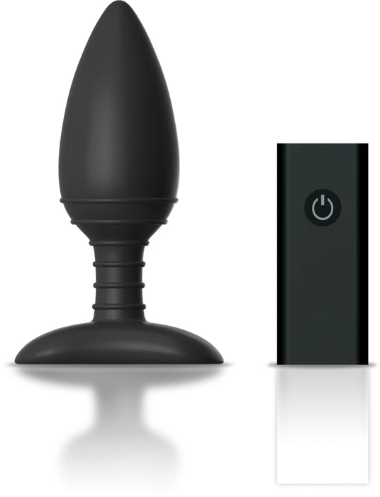 Nexus - Ace - Vibrerende Buttplug - Siliconen - Zwart-Laced-up.nl