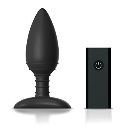 Nexus - Ace - Vibrerende Buttplug - Siliconen - Zwart-Laced-up.nl