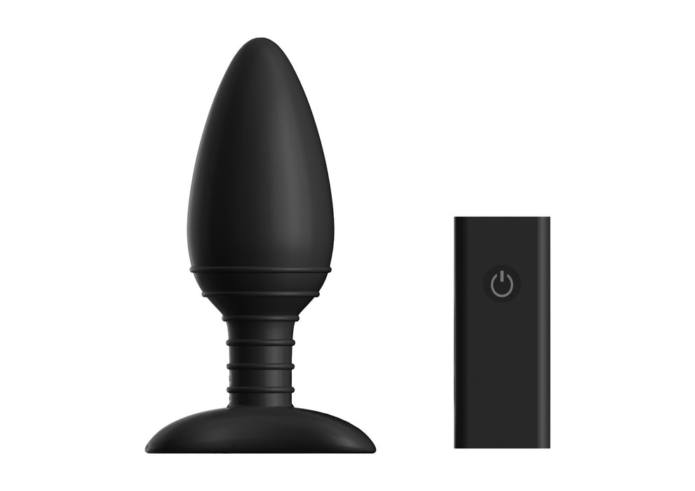Nexus - Ace - Vibrerende Buttplug - Siliconen - Zwart-Laced-up.nl