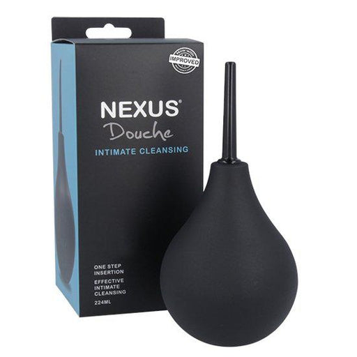 Nexus - Anaal Douche Met Terugslagklep - Zwart-Laced-up.nl