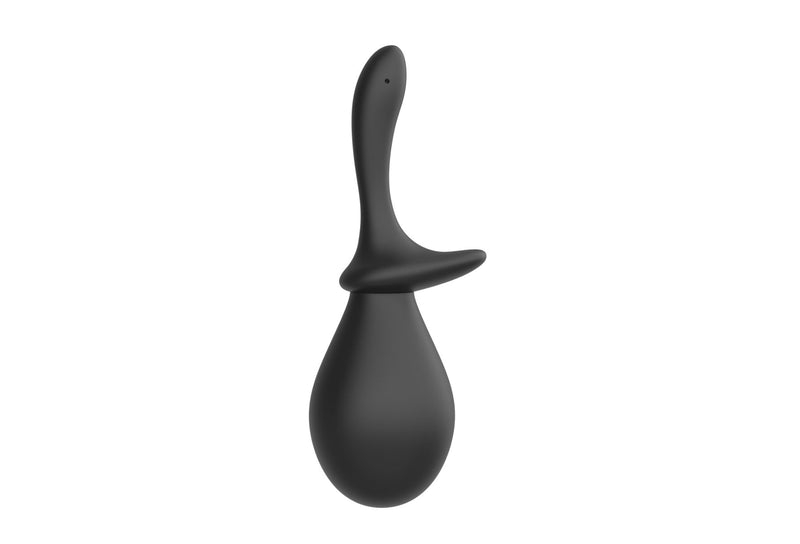 Nexus - Anaal Douche Set - Met 2 Verwisselbare Siliconen Tips - Zwart-Laced-up.nl