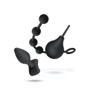 Nexus - Anal Beginner Kit met Kleine Anaalspeeltjes - Zwart-Laced-up.nl