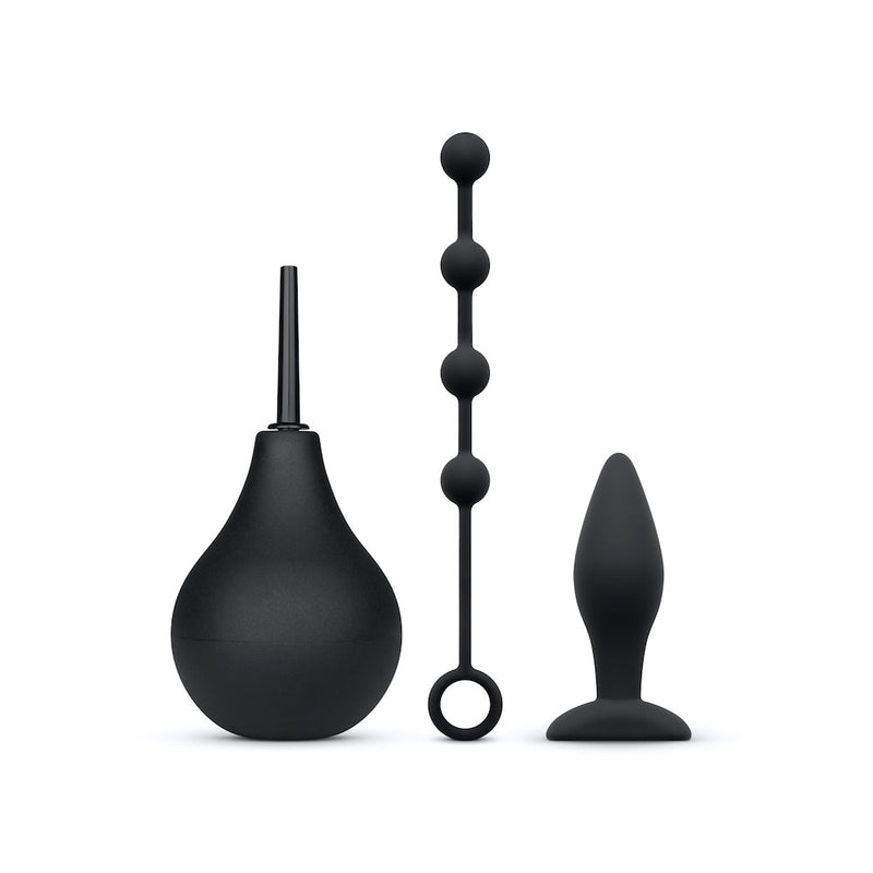 Nexus - Anal Beginner Kit met Kleine Anaalspeeltjes - Zwart-Laced-up.nl