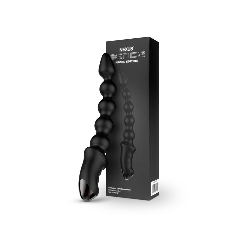 Nexus - Bendz - Buigbare Anaal Vibrator - Zwart-Laced-up.nl