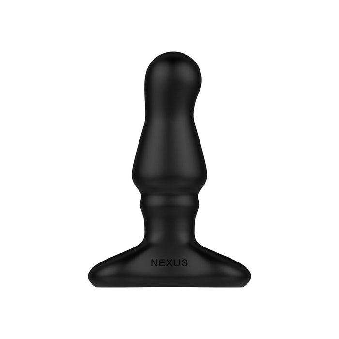 Nexus - Bolster - Vibrerende Opblaasbare Buttplug - Zwart-Laced-up.nl