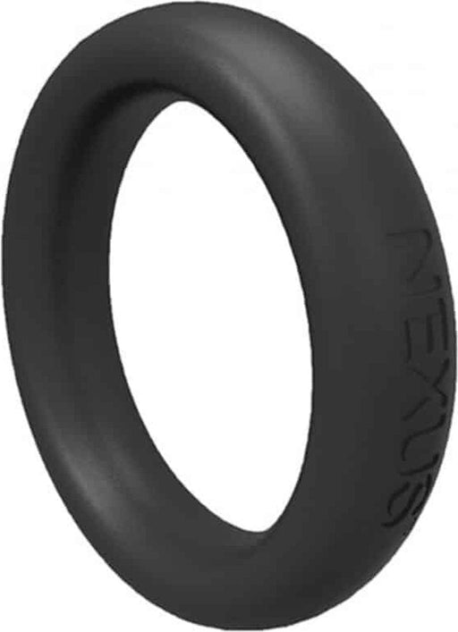 Nexus - Enduro - Rekbare Siliconen Cockring - Zwart-Laced-up.nl