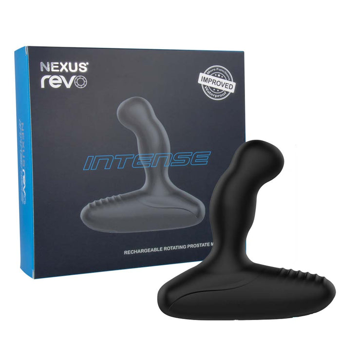 Nexus - Revo Intense - Vibrerende Roterende Prostaat Vibrator - Zwart-Laced-up.nl