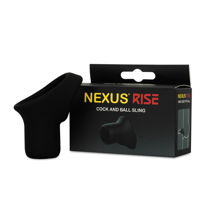 Nexus - Rise - Cock & Ball Houder - Zwart-laced-up.nl