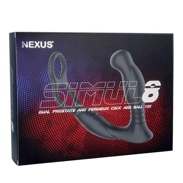 Nexus - Simul8 - Doppelvibrator für Anus und Damm-Laced-up.nl
