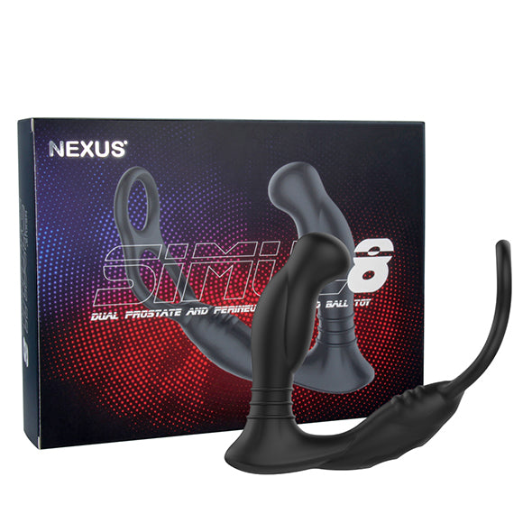 Nexus - Simul8 - Doppelvibrator für Anus und Damm-Laced-up.nl