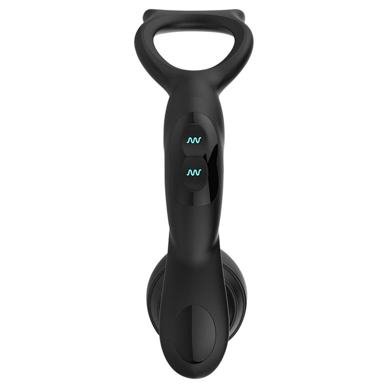 Nexus - Simul8 Plug Edition - Dubbele Anaal & Perineum Vibrator - Zwart-Laced-up.nl