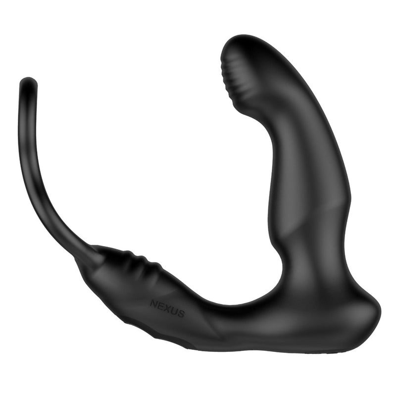 Nexus - Simul8 Wave Edition - Prostaat Vibrator met Cockring - Zwart-laced-up.nl